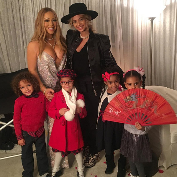 Mariah Carey, Beyoncé, Moroccan Cannon, Monroe Cannon, Blue Ivy Carter Mariah Carey, Beyoncé, Moroccan Cannon, Monroe Cannon, Blue Ivy Carter